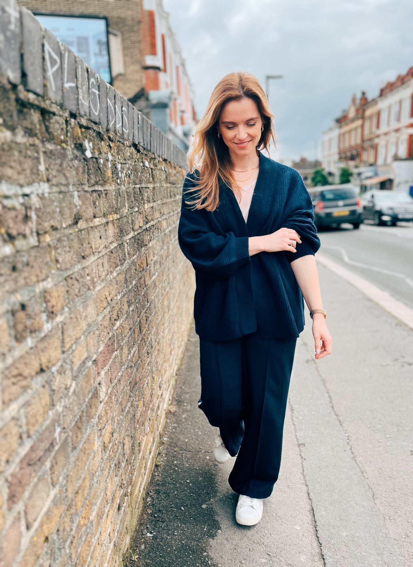 The Everyday Cardigan Midnight Blue