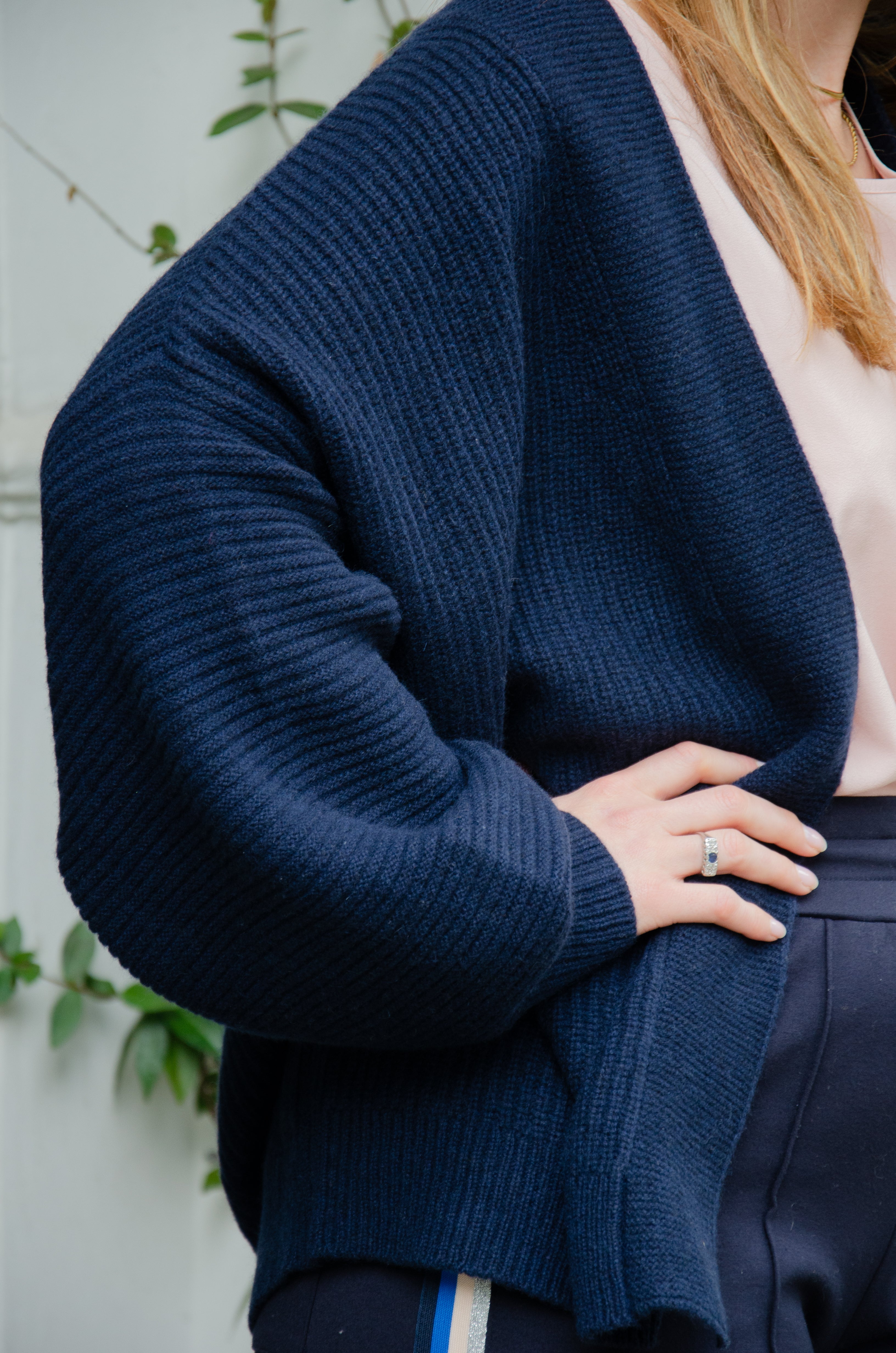 The Everyday Cardigan Midnight Blue