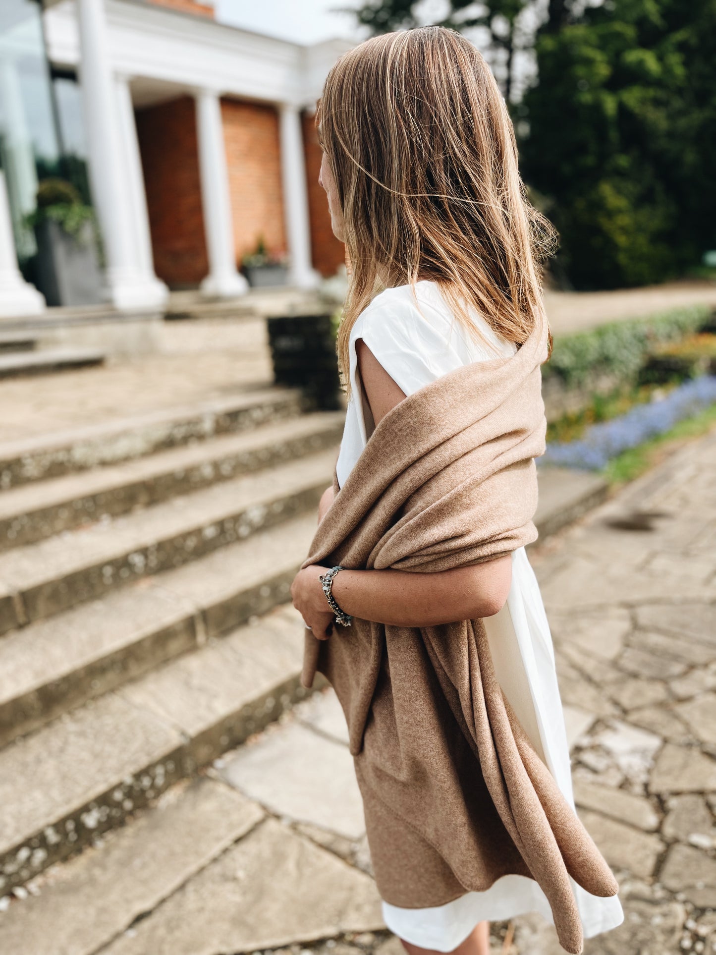 Rich Caramel Travel Wrap